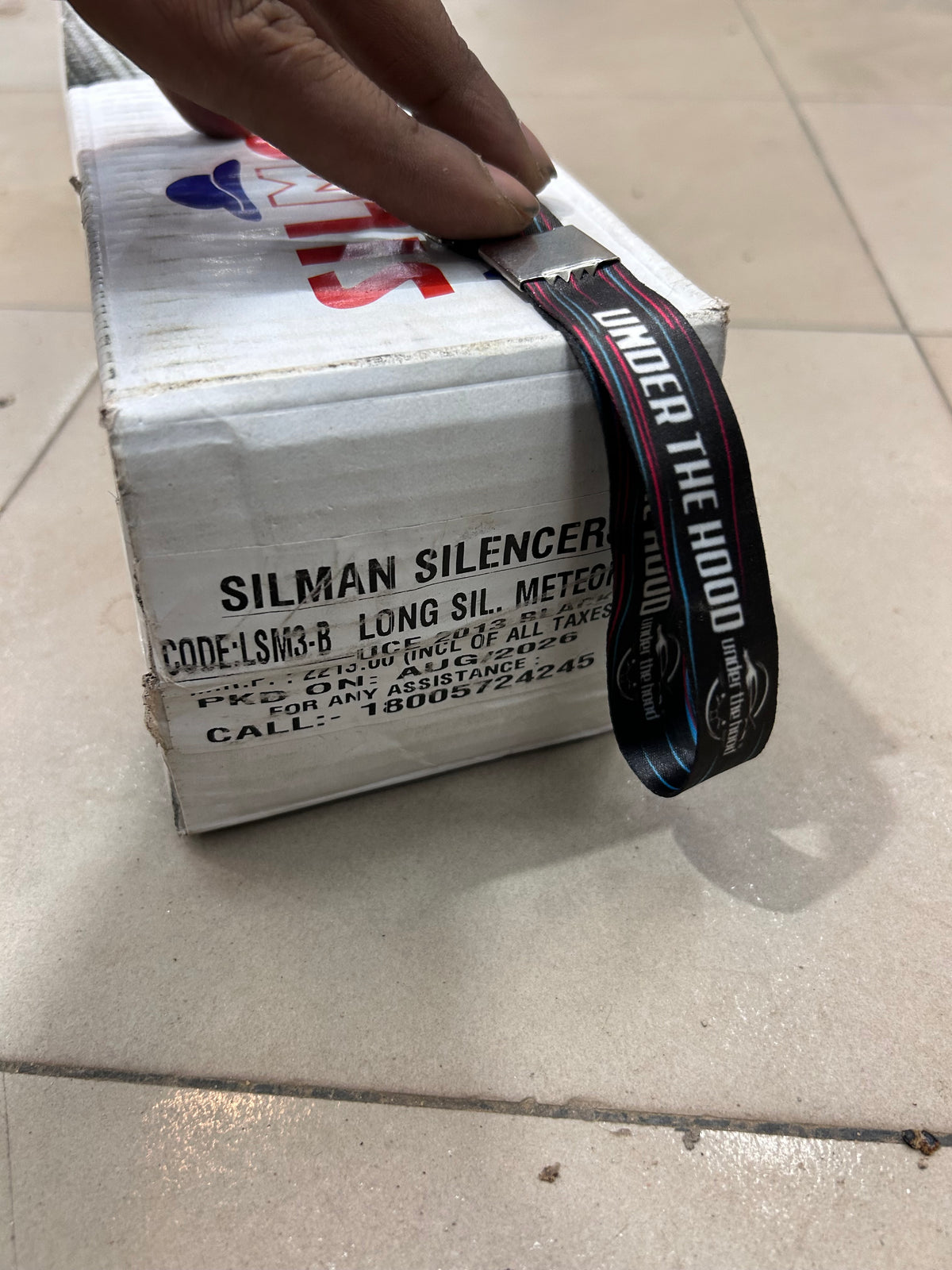 SILMAN LSM3-B Short Punjab Small Mouth Silencer – Matte Black | Royal Enfield Classic 350 Reborn & Meteor 350