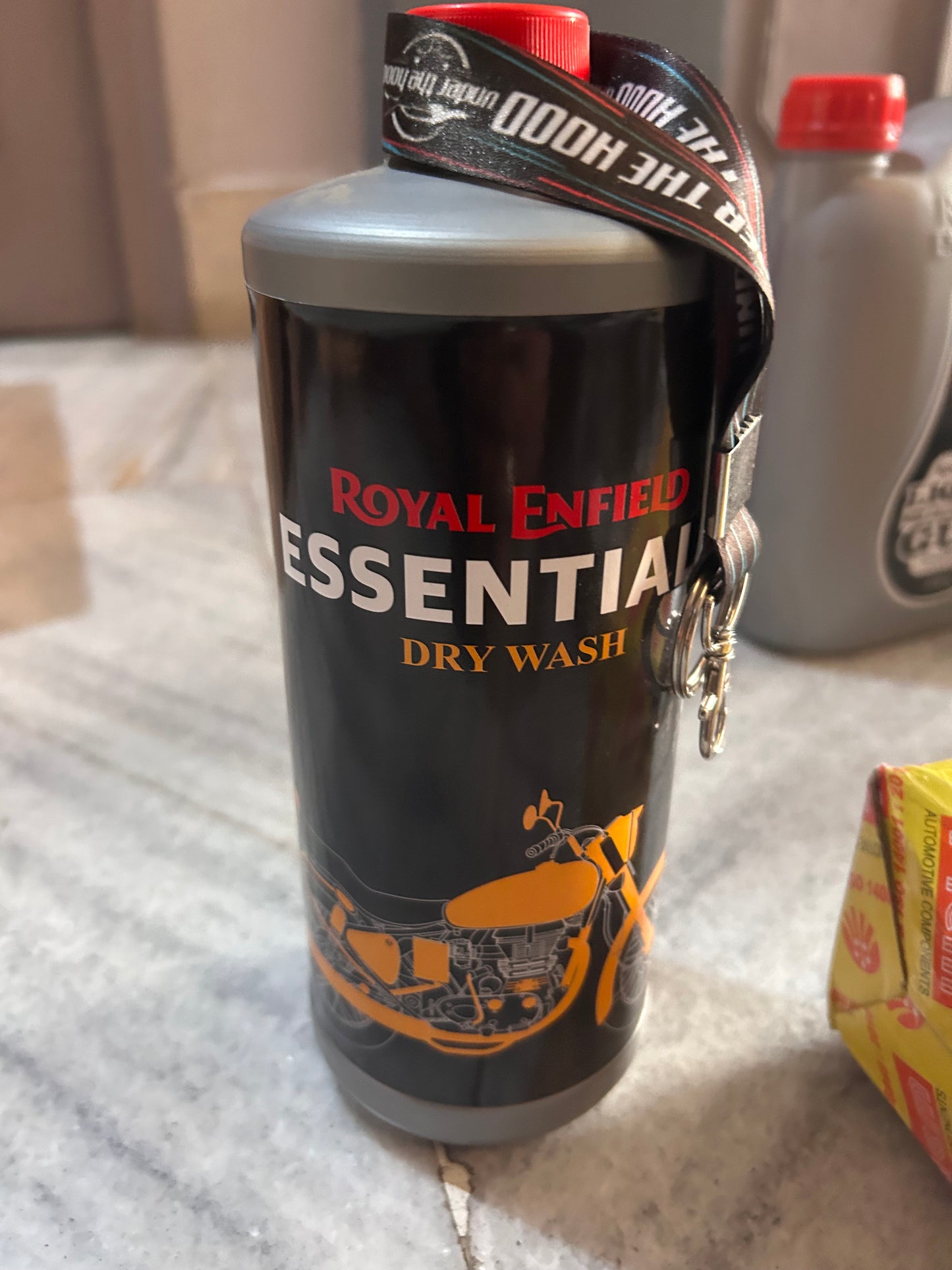 Royal Enfield 3600014/A Dry Wash Liquid – 1 Litre Waterless Cleaner for Classic & All Models