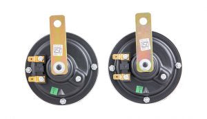 Roots Vibromini Compact Dual-Tone 12V Horn for Royal Enfield, Bikes & Cars