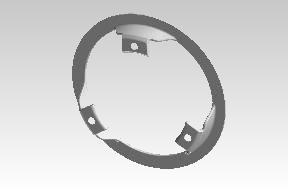 Royal Enfield TBX fuel-cap surround – genuine part 1120071/A