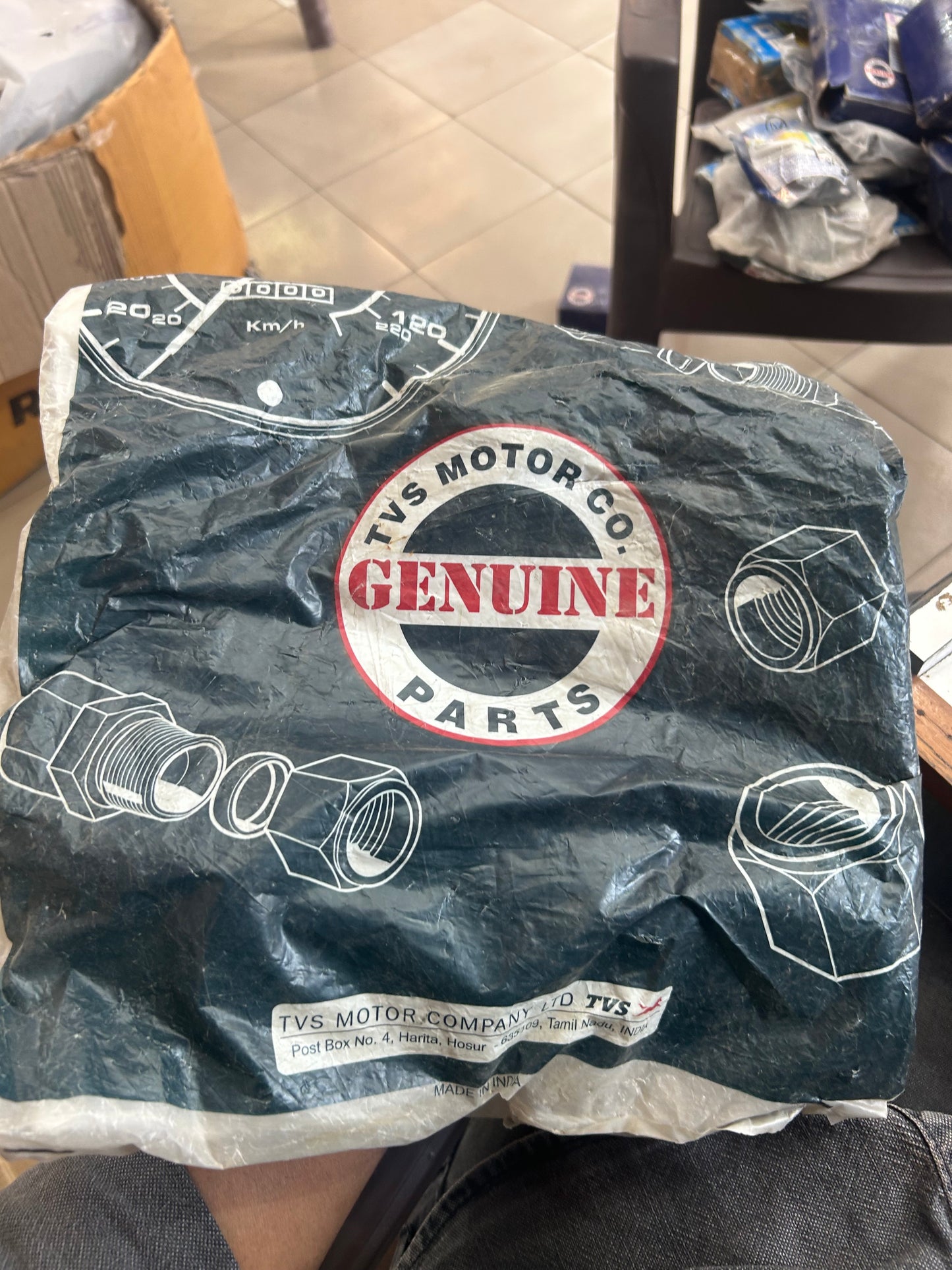 N9114050 – Genuine Rear Disc Brake Plate (240mm) for TVS Apache RTR 200 4V