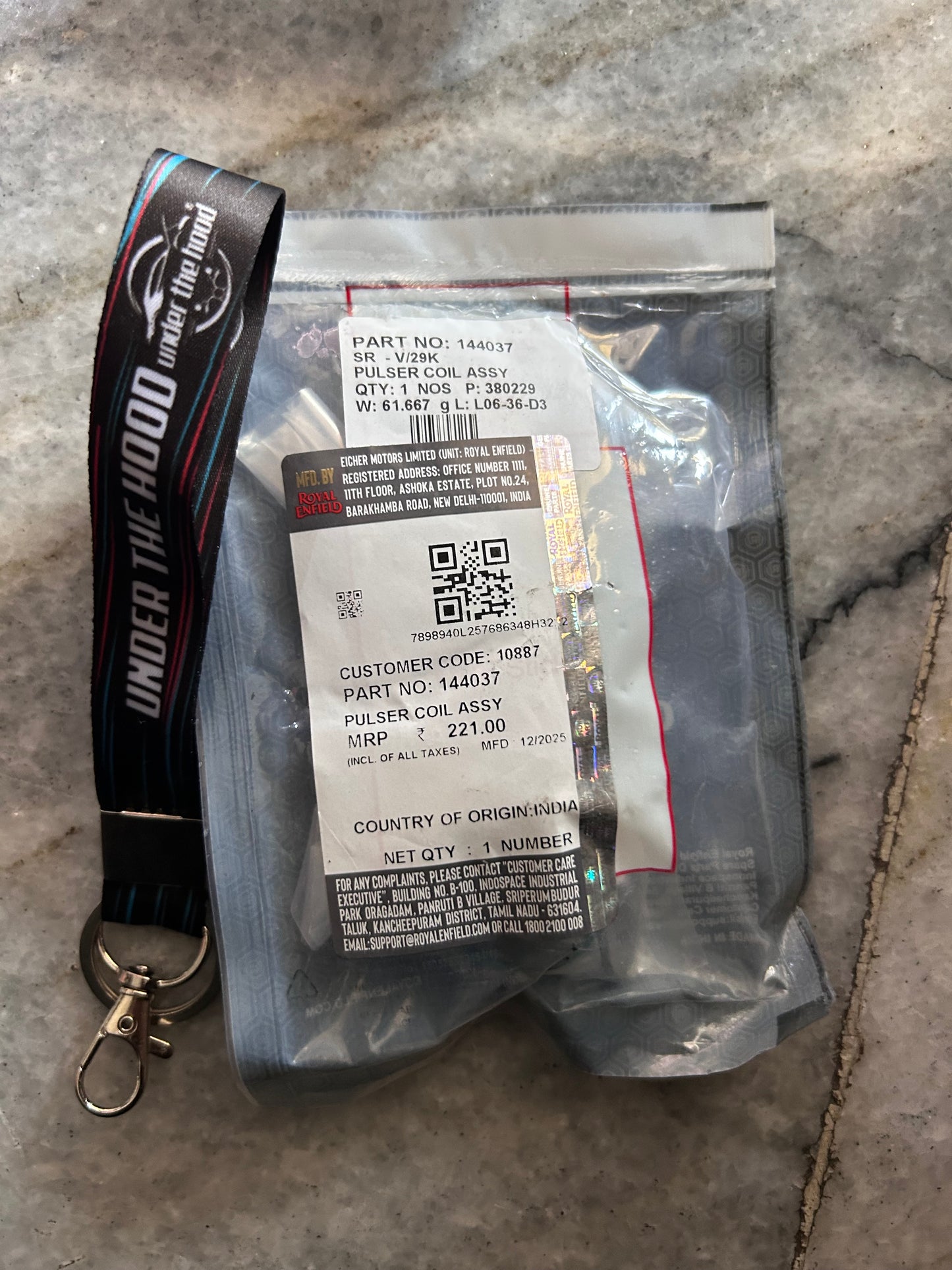 Royal Enfield Pulser Coil Assembly – Old Part No. 144037 (Alt. to 500968) – Electra & Machismo Pre-UCE