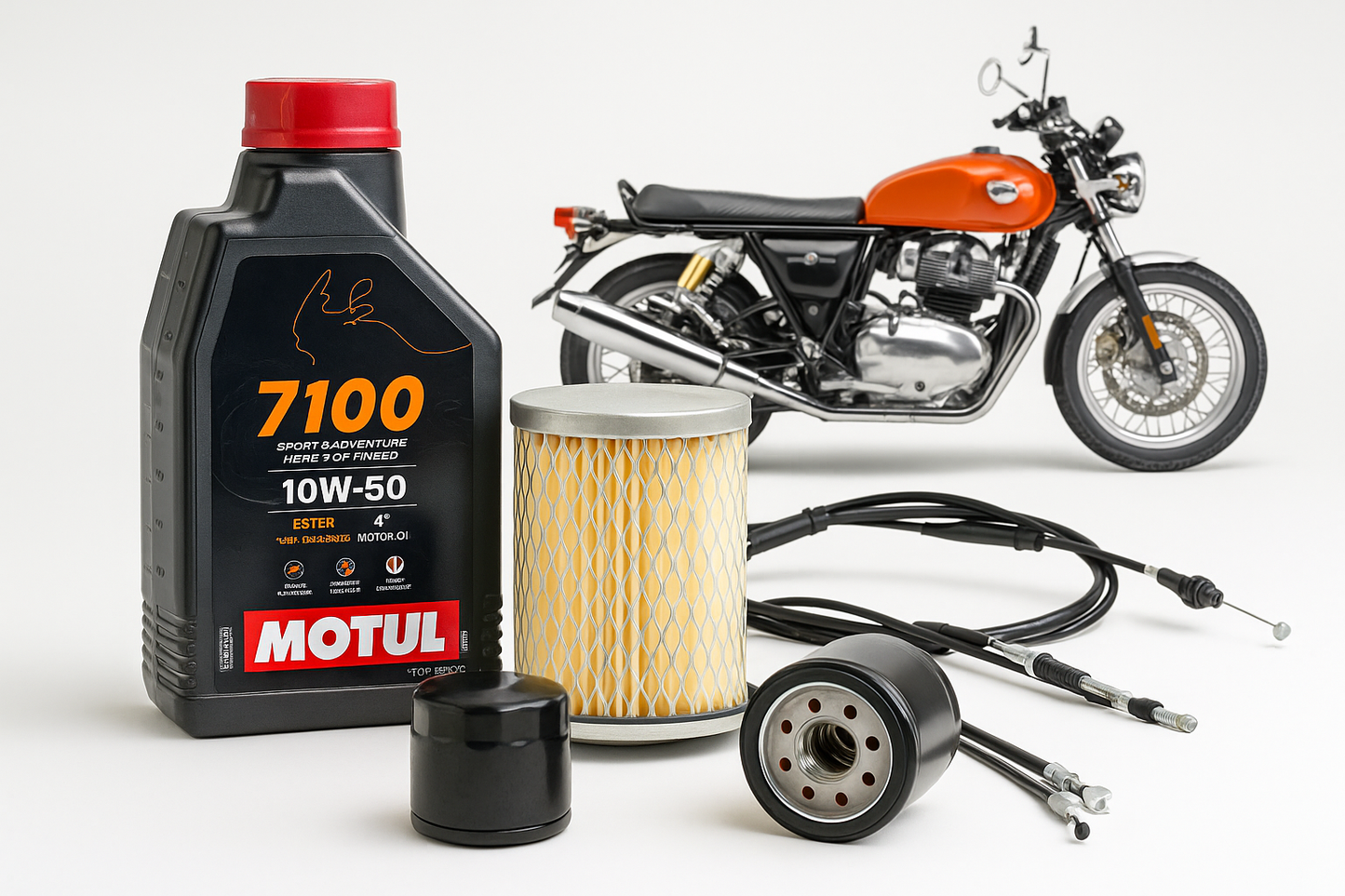 Royal Enfield Continental GT 650 Service Kit (BS4 & BS6) – Complete Maintenance & Brake Care