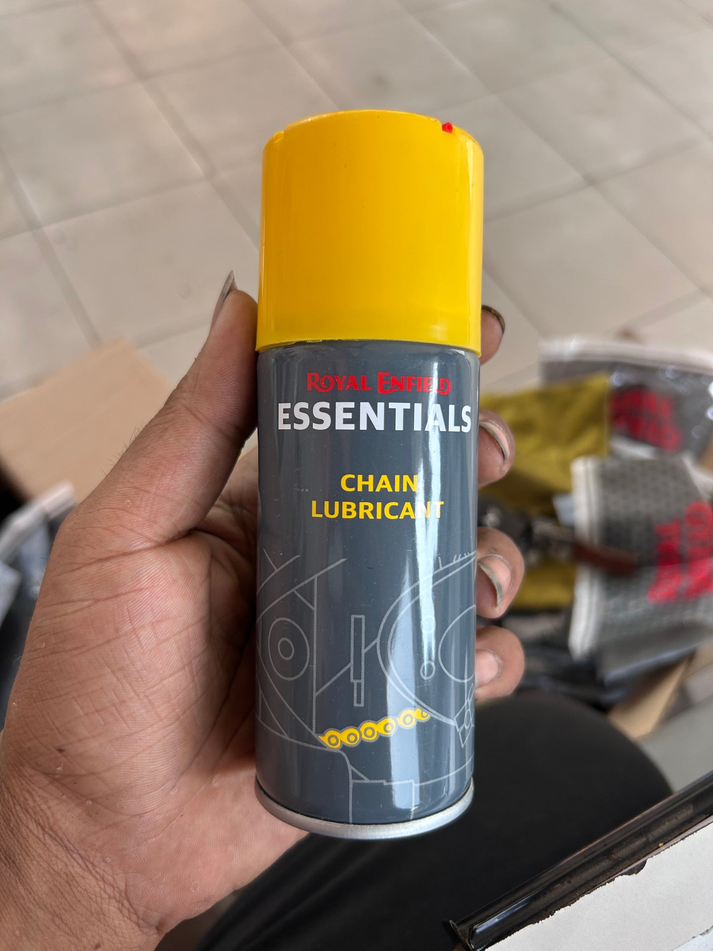 Royal Enfield 3600019/A 150 ml Chain Lube – Genuine, Rust‑proof Lubricant for Classic/Meteor/Interceptor/Himalayan