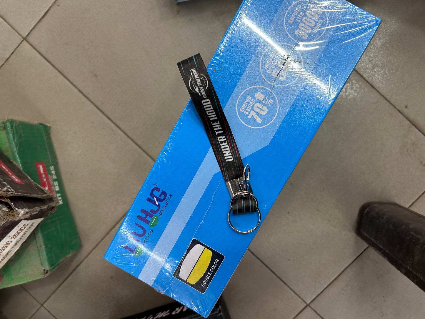 LIU HJG 70W 7-LED Round Fog / Driving Lights (Yellow) – Pair | DC 9–36V | IP68