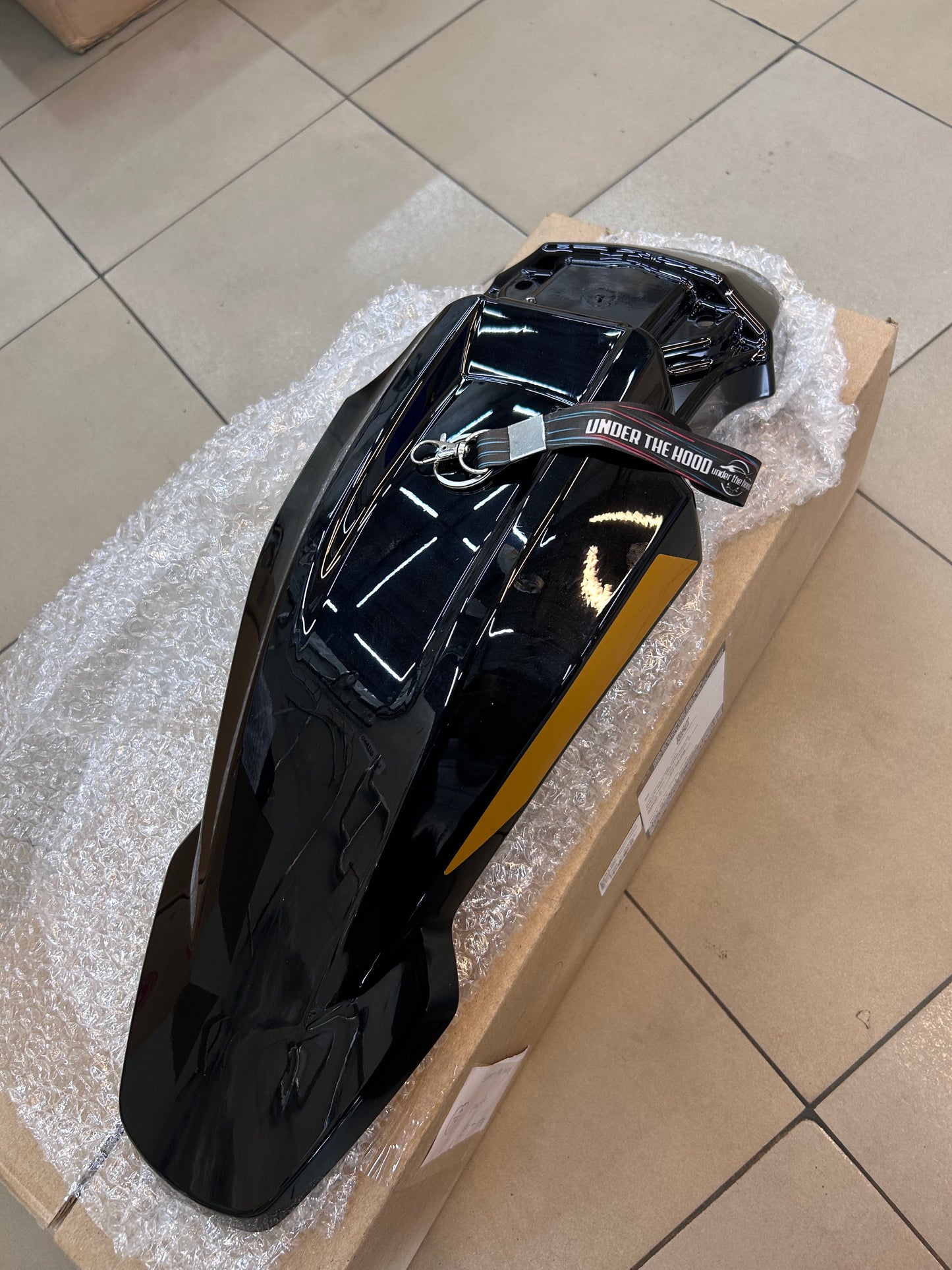 Front Upper Mudguard (Front Fender Upper) – Himalayan 450 Hanle Black – RAG00382/G (Genuine OEM)