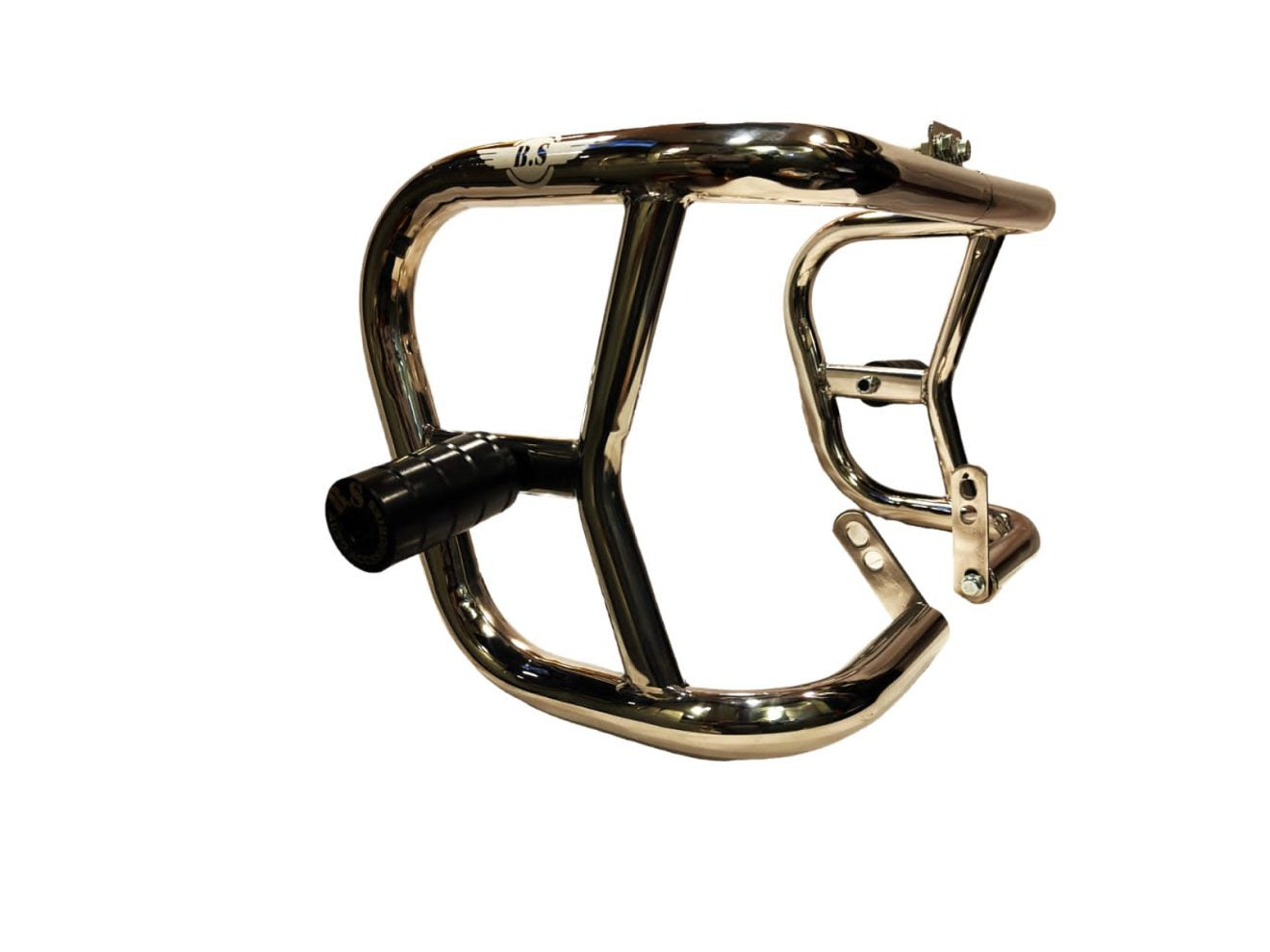 Slider Guard for Royal Enfield Hunter 350 | Stainless Steel | Black & Chrome Finish | BS Auto