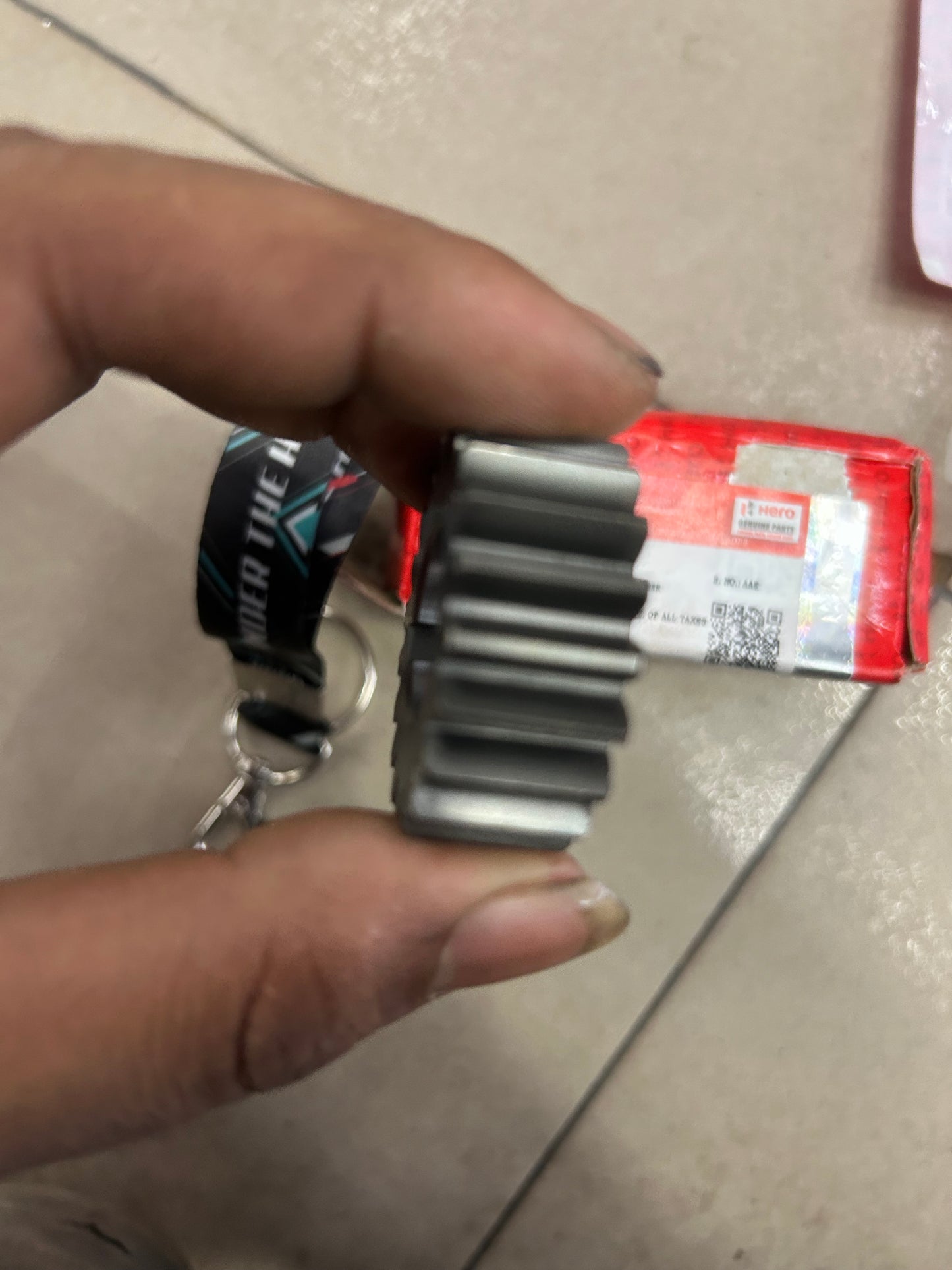 Hero 23123KGH900S Primary Drive Gear C (Yellow) – For Glamour & Super Splendor