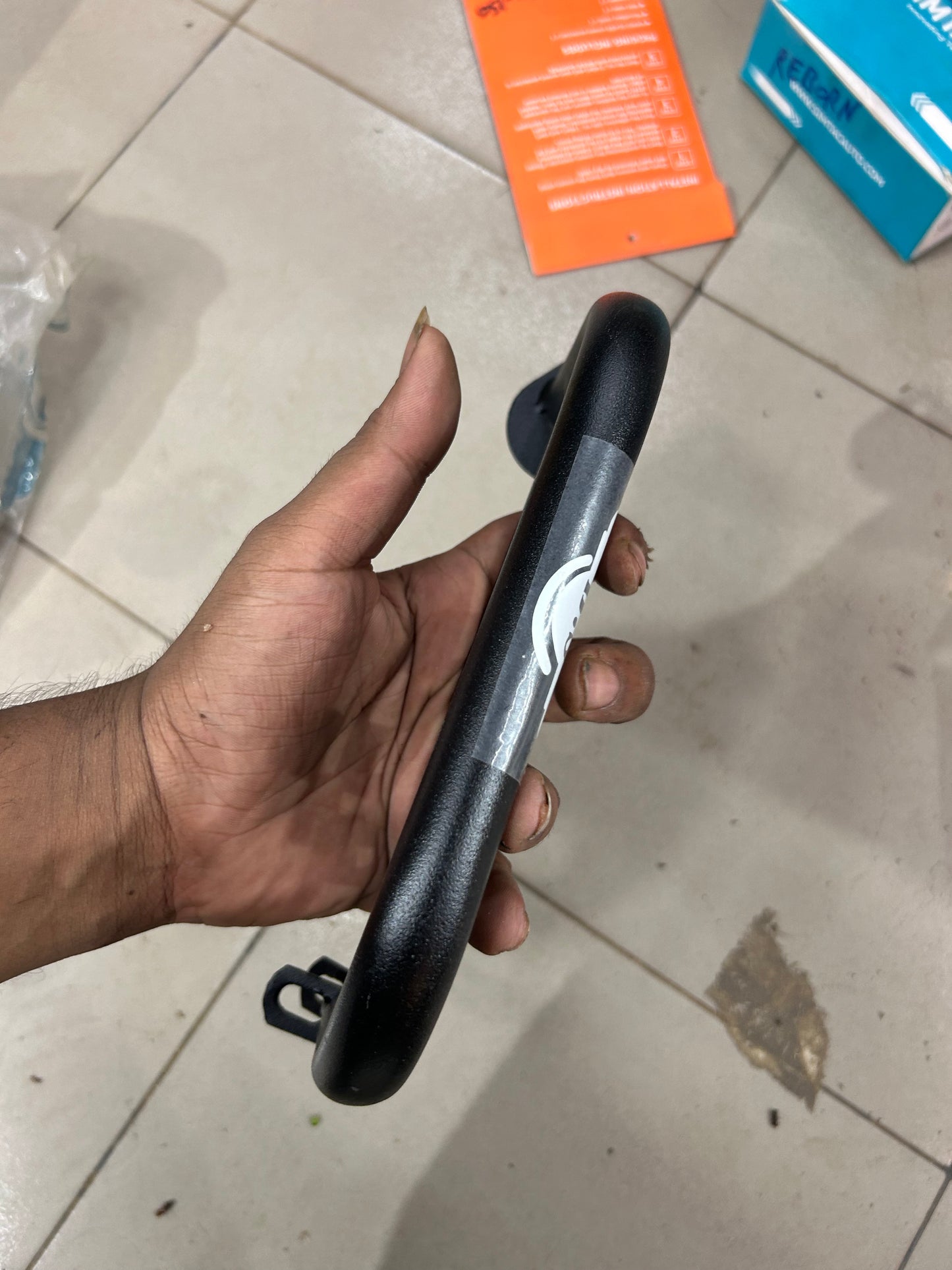 BS Auto Ladies Footrest (BS000308) for Hunter 350, Bajaj N160/N250 – Stainless Steel