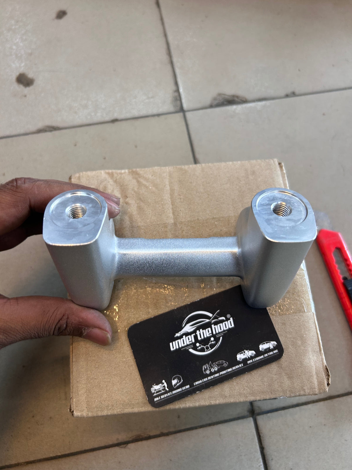 Royal Enfield Super Meteor 650 Handlebar Riser RAL00224/B | Genuine OEM