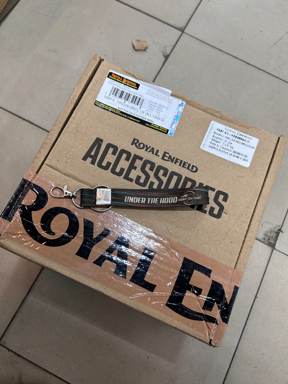 Royal Enfield Scram 440 Black Headlight Grill 1990267 | Genuine OEM