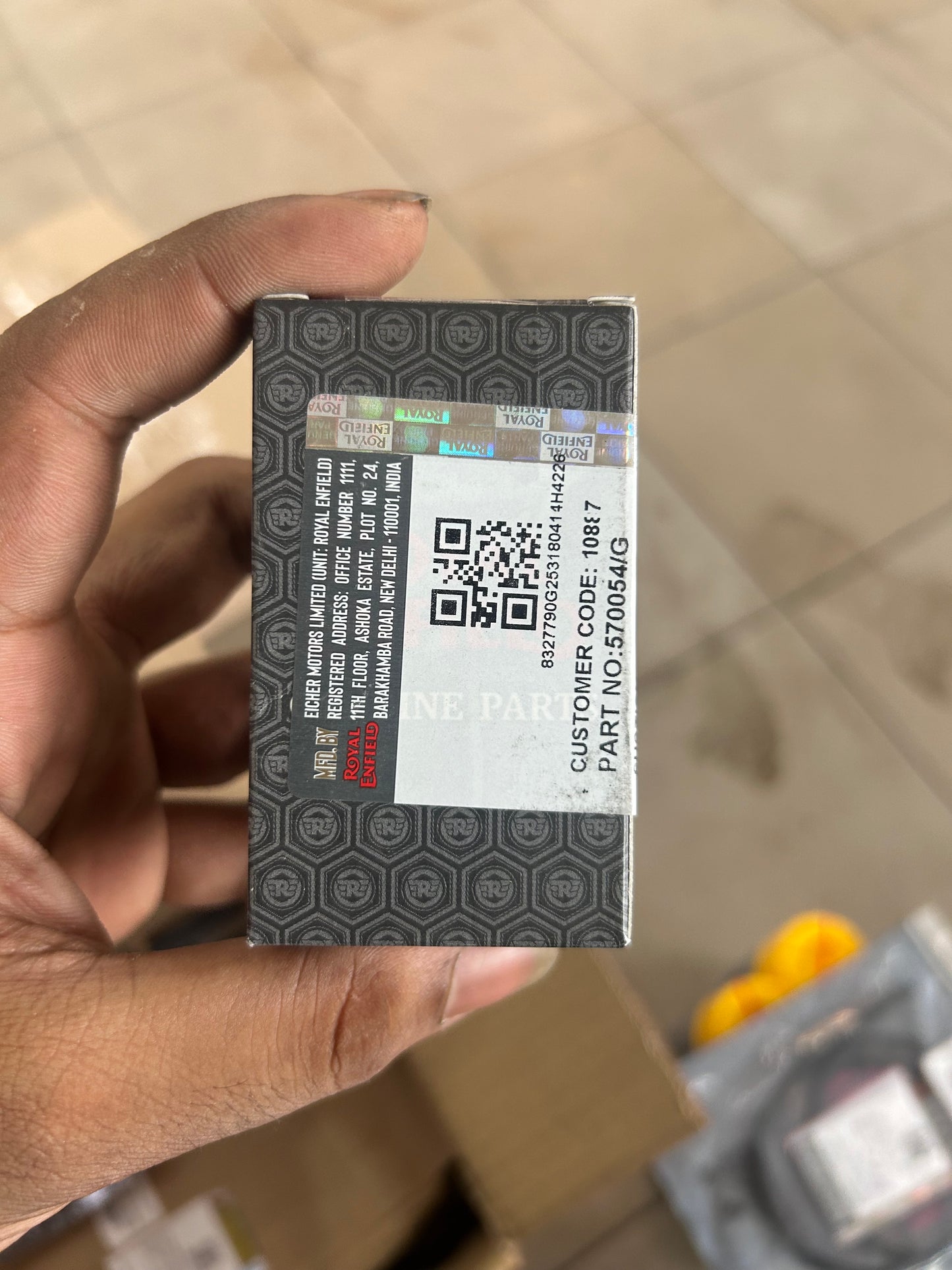 570054/G – Suction Filter Assembly for Royal Enfield UCE Engines (Classic 350, Bullet, Thunderbird, Classic 500)