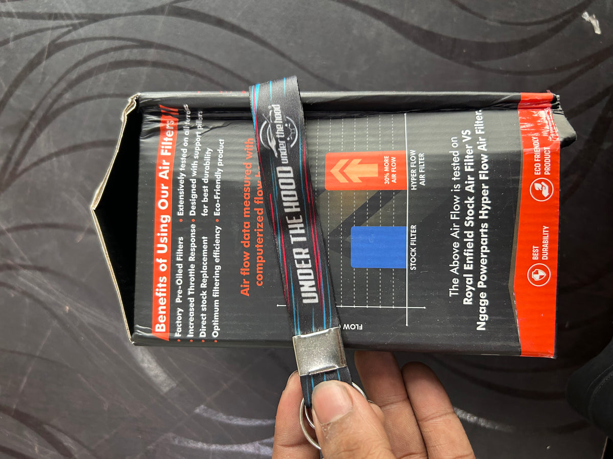 NGage Hyper Flow Performance Air Filter NGAGE-004METE350 for Royal Enfield Meteor 350, Classic 350 Reborn & Hunter 350