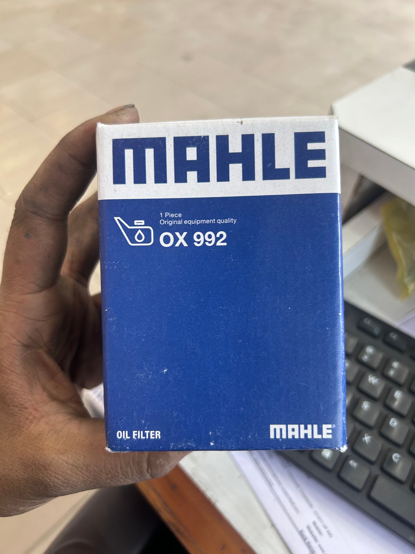 Mahle OX 992 Oil Filter Element – Compatible with Maruti Suzuki Swift, Dzire, Ritz, Baleno Diesel 1.3L DDiS Engine
