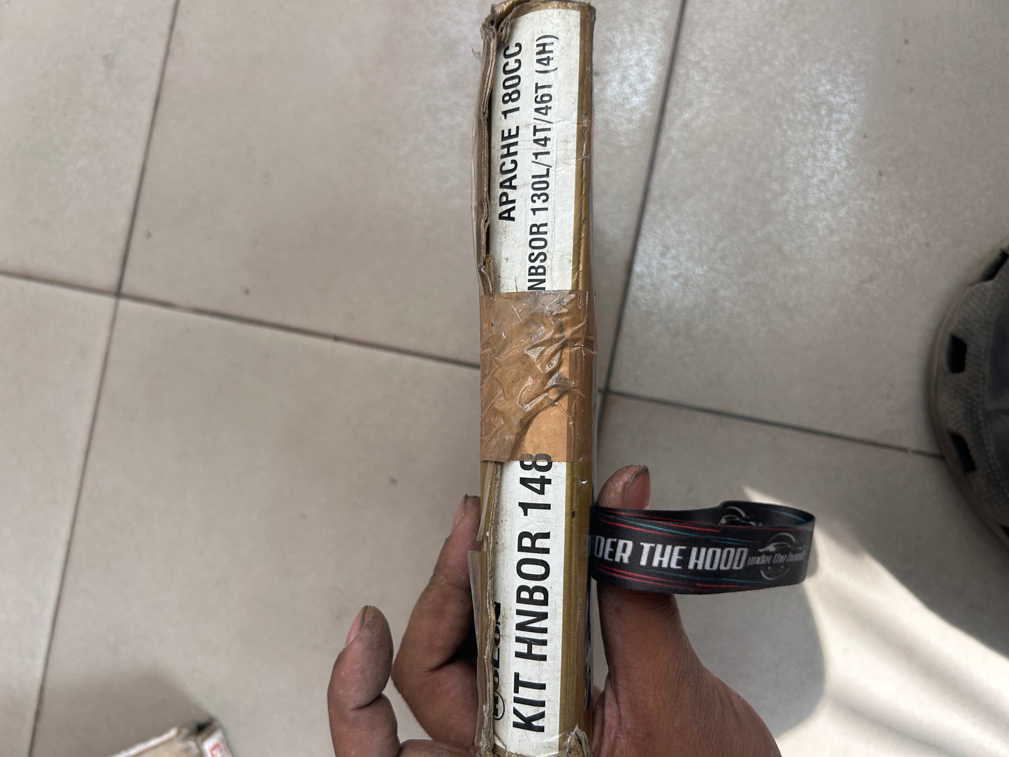 Rolon Chain & Sprocket Kit HNBOR 148 – TVS Apache RTR 180 (14T/46T, 428 O-Ring, 130L)