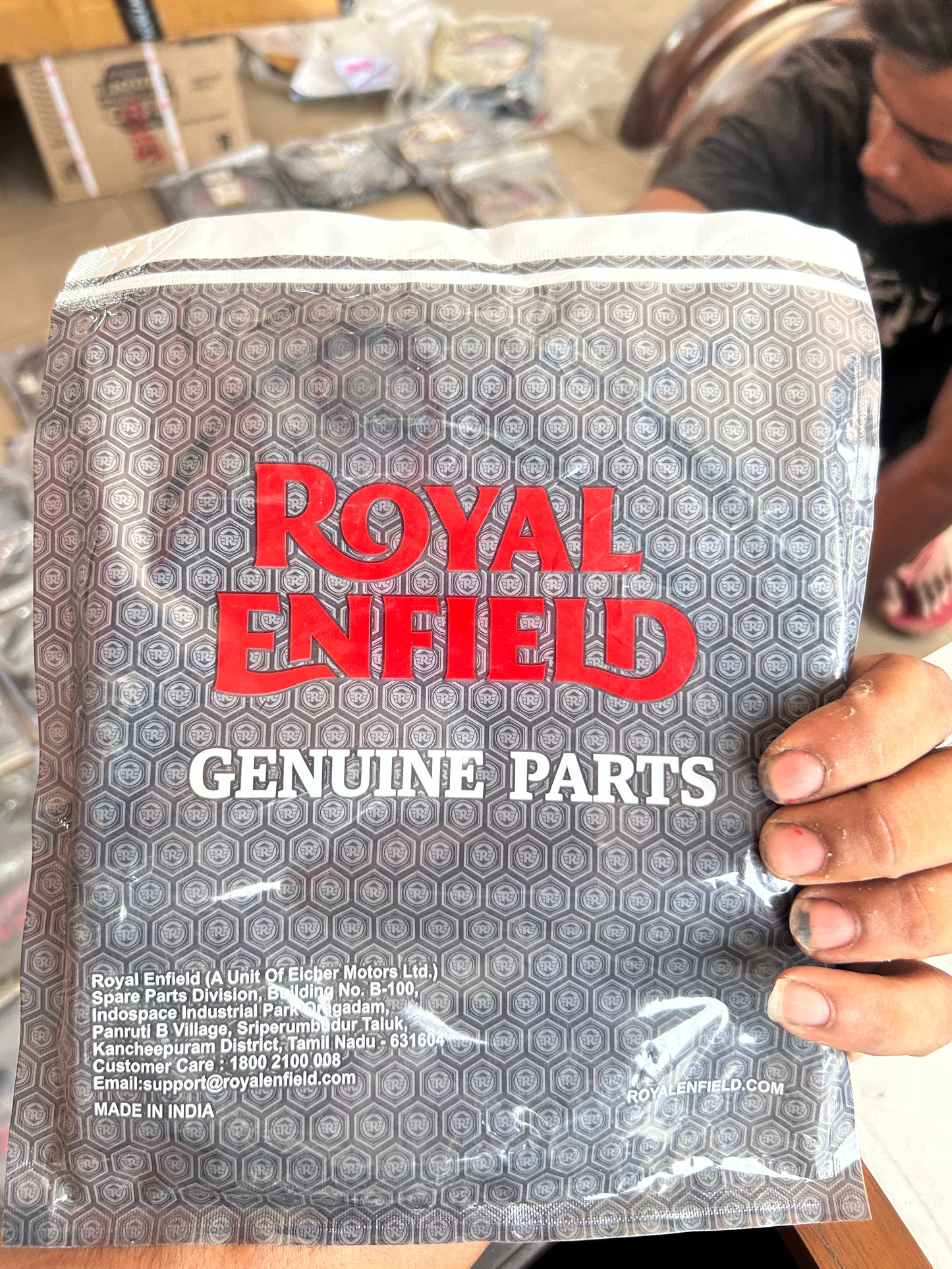 Royal Enfield 580387/F Genuine Throttle Cable for Thunderbird 350 and 500 UCE – Original OEM Spare Part – Durable Direct Fit Replacement