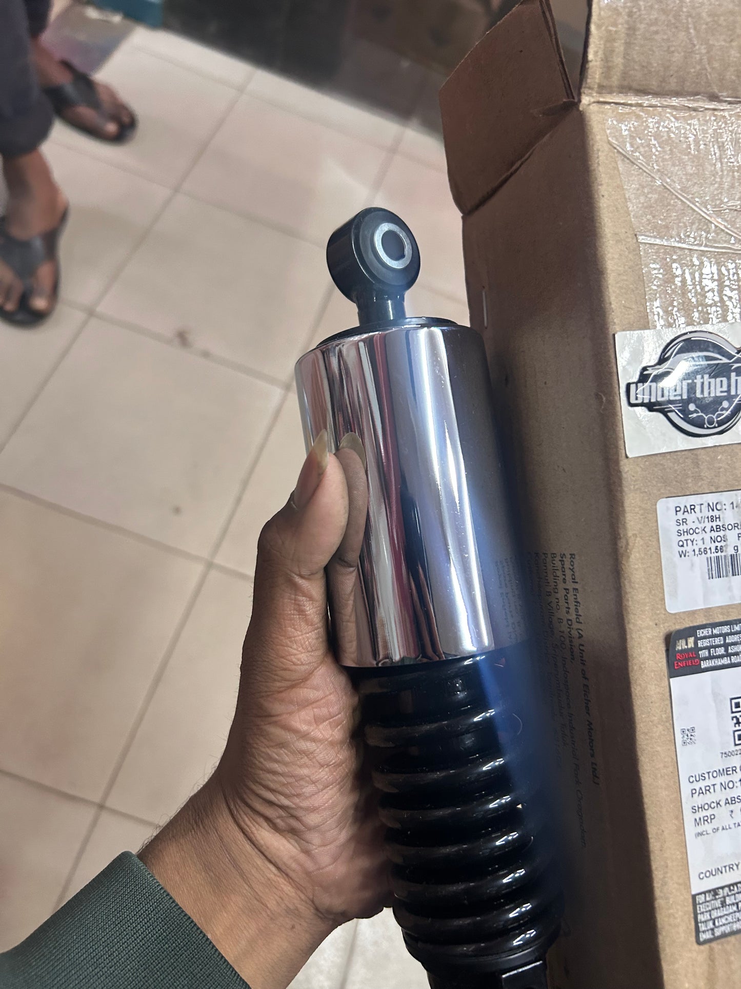 Royal Enfield 142800/B Shock Absorber – Fits Bullet 350 KS (UCE) Single Pcs