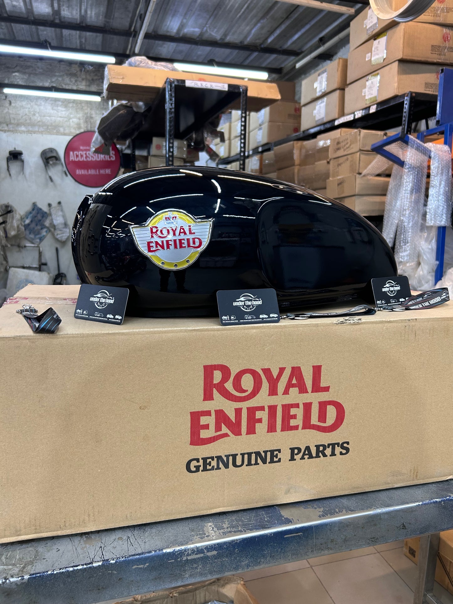 Royal Enfield Interceptor 650 Fuel Tank Painted Mark Three – Genuine OEM Tank 1030104