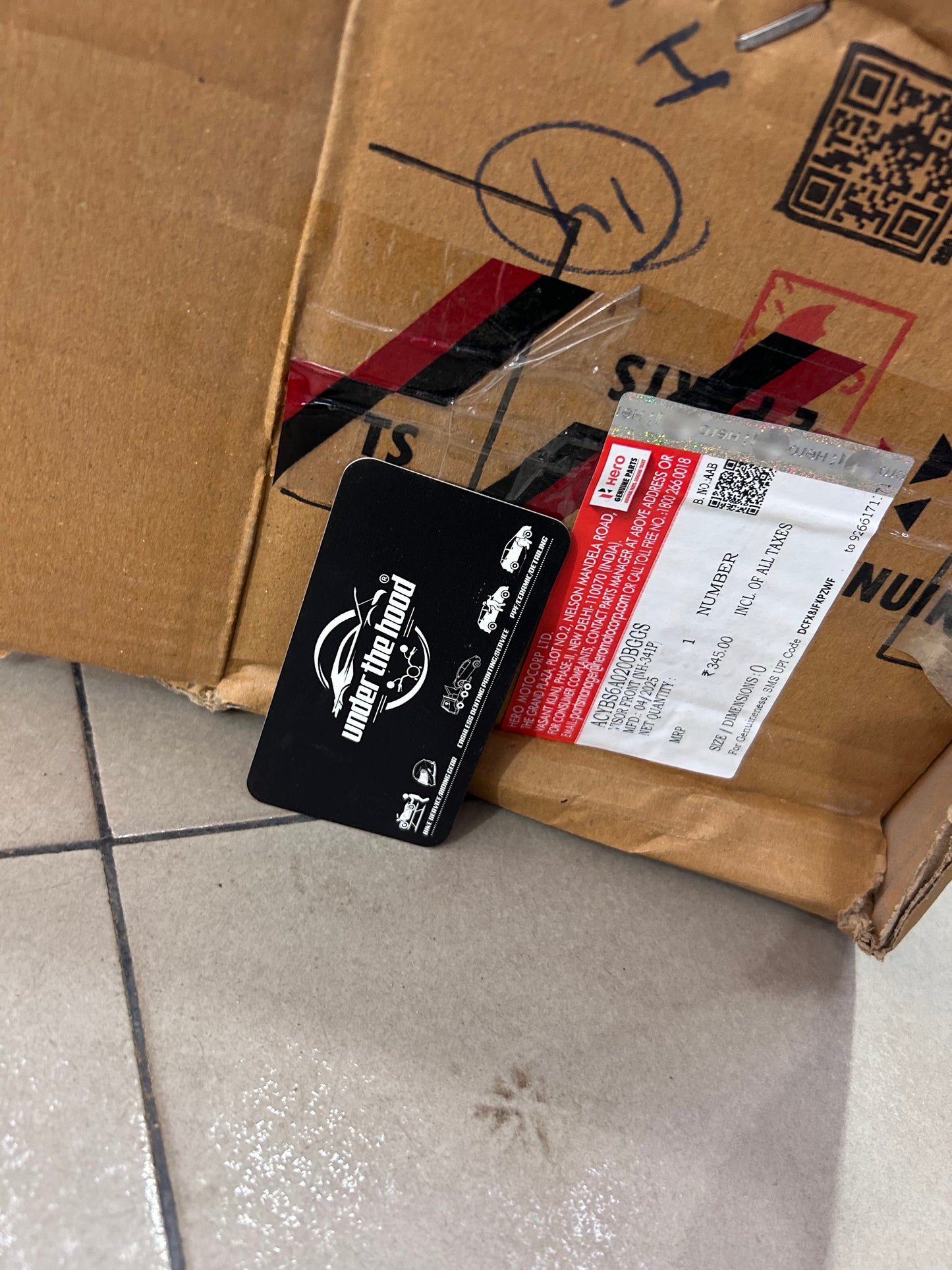 Hero Genuine Short Visor for XPulse 210 Pro & Connected ACYBS6A0200BGGS