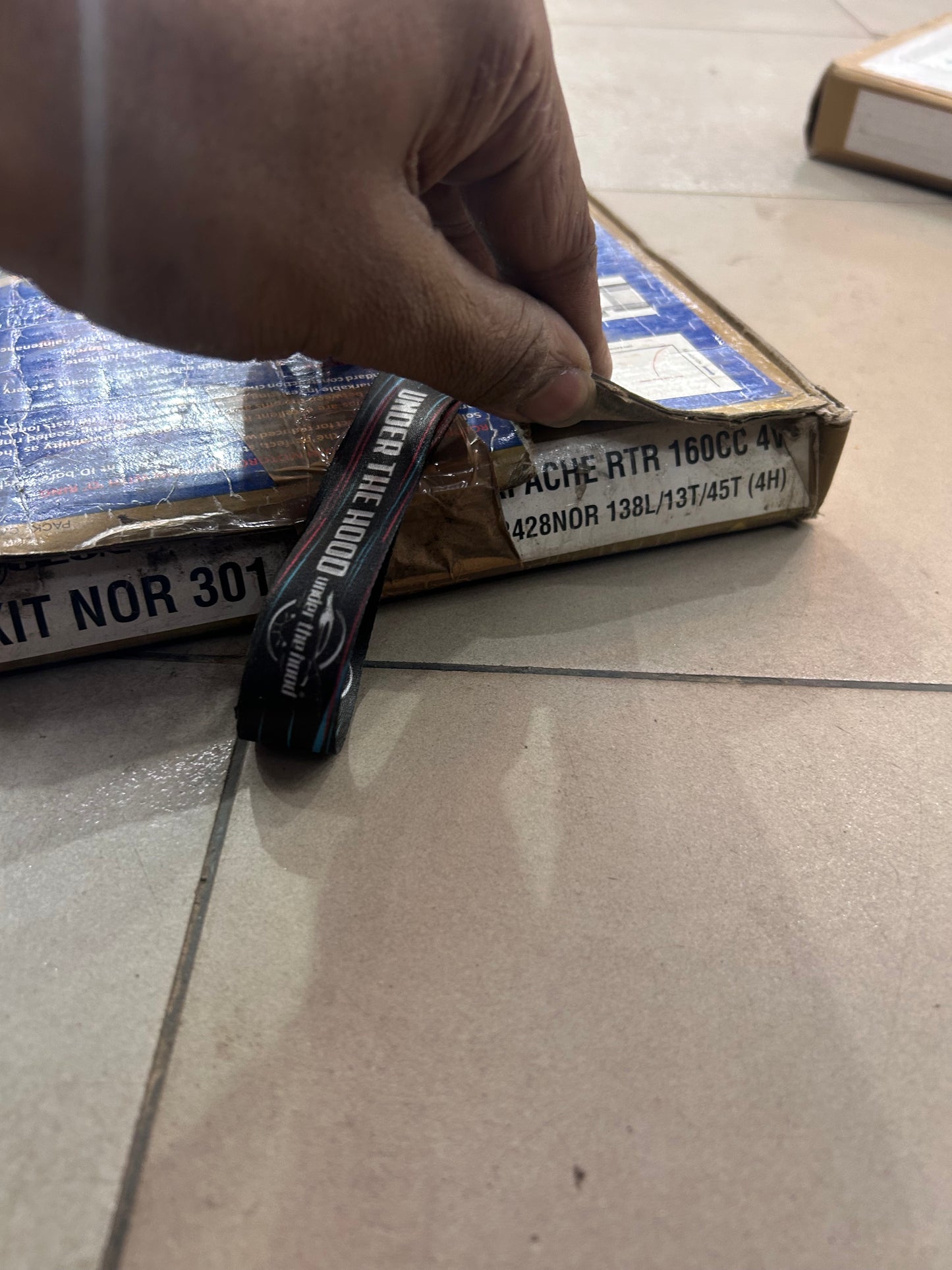 Rolon O-Ring Chain & Sprocket Kit KIT NOR 301 – TVS Apache RTR 160 4V BS4 (R428NOR 138L, 13T/45T, 4-Hole)