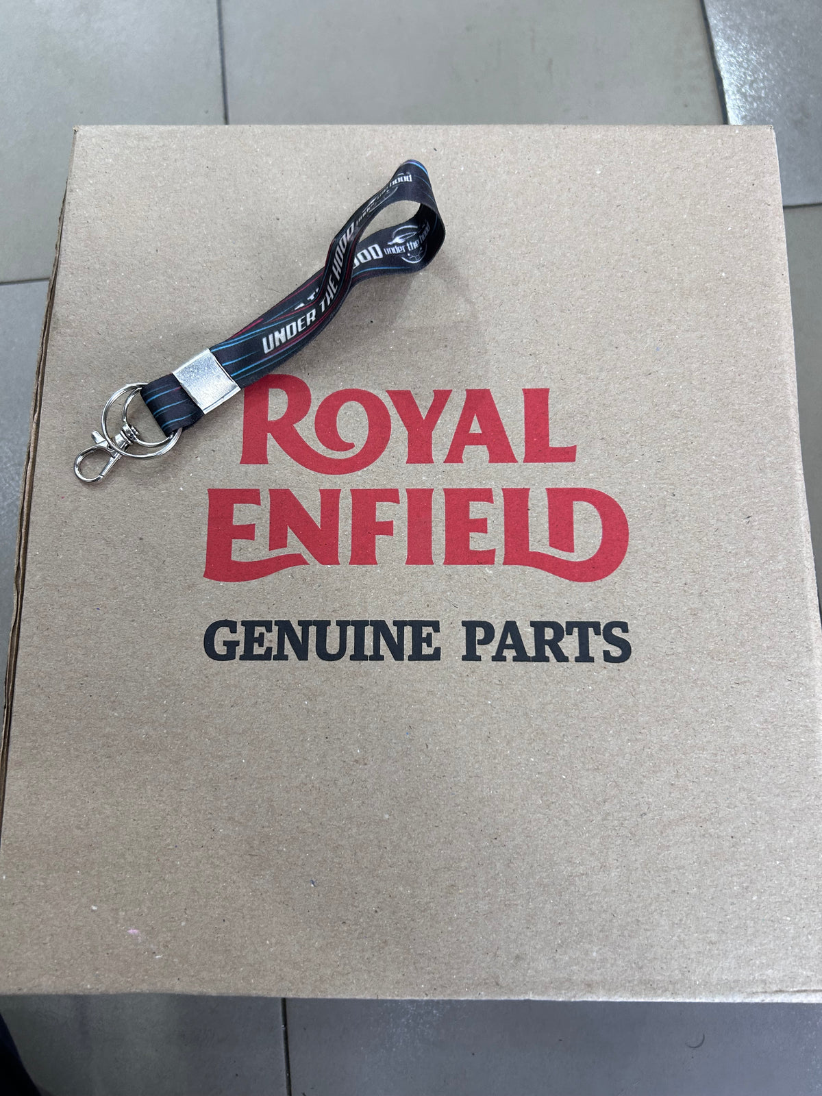 Royal Enfield Meteor 350 Supernova Black RH Outer Cover with Sticker Halcyon Black RAV02811/A