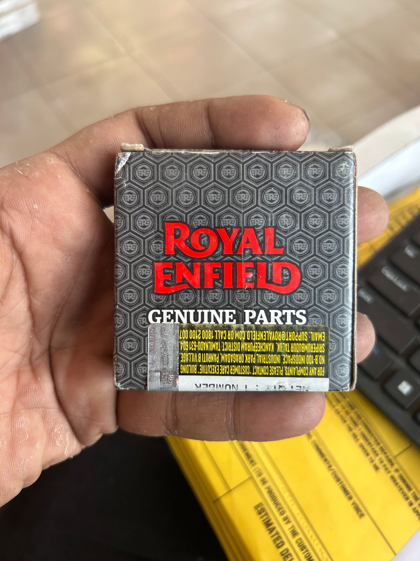 Royal Enfield rear wheel sprocket bearing 6005 C3 – for Classic 350, Bullet 500, Thunderbird & Electra – OEM 145553/B