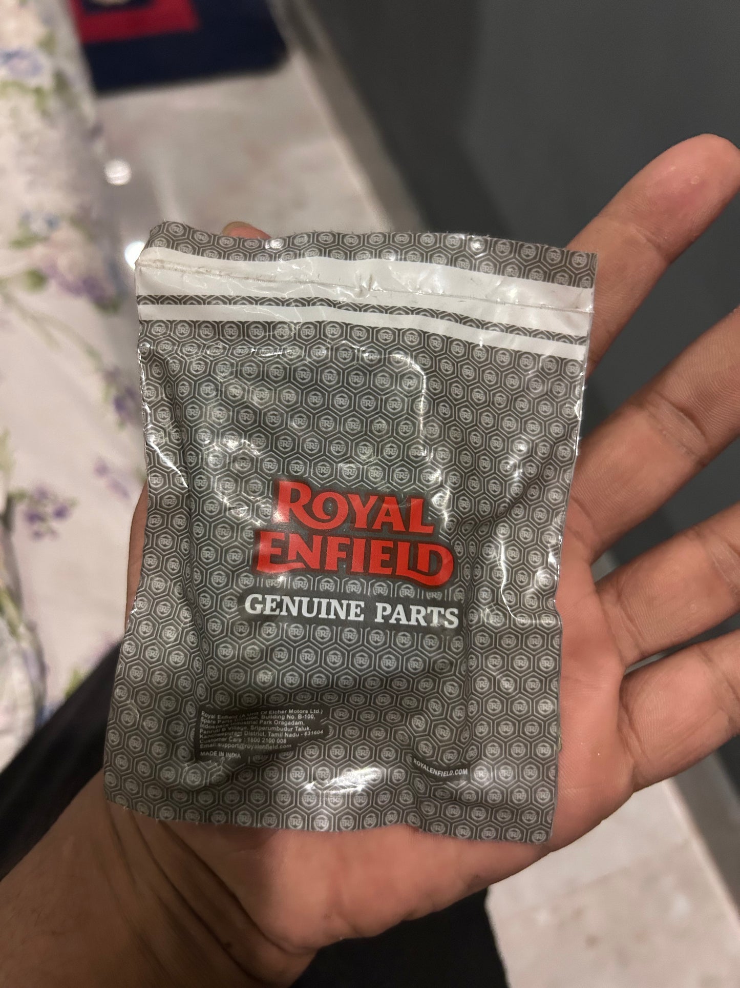 Royal Enfield Brake Pedal Rubber Pad – 144886/D