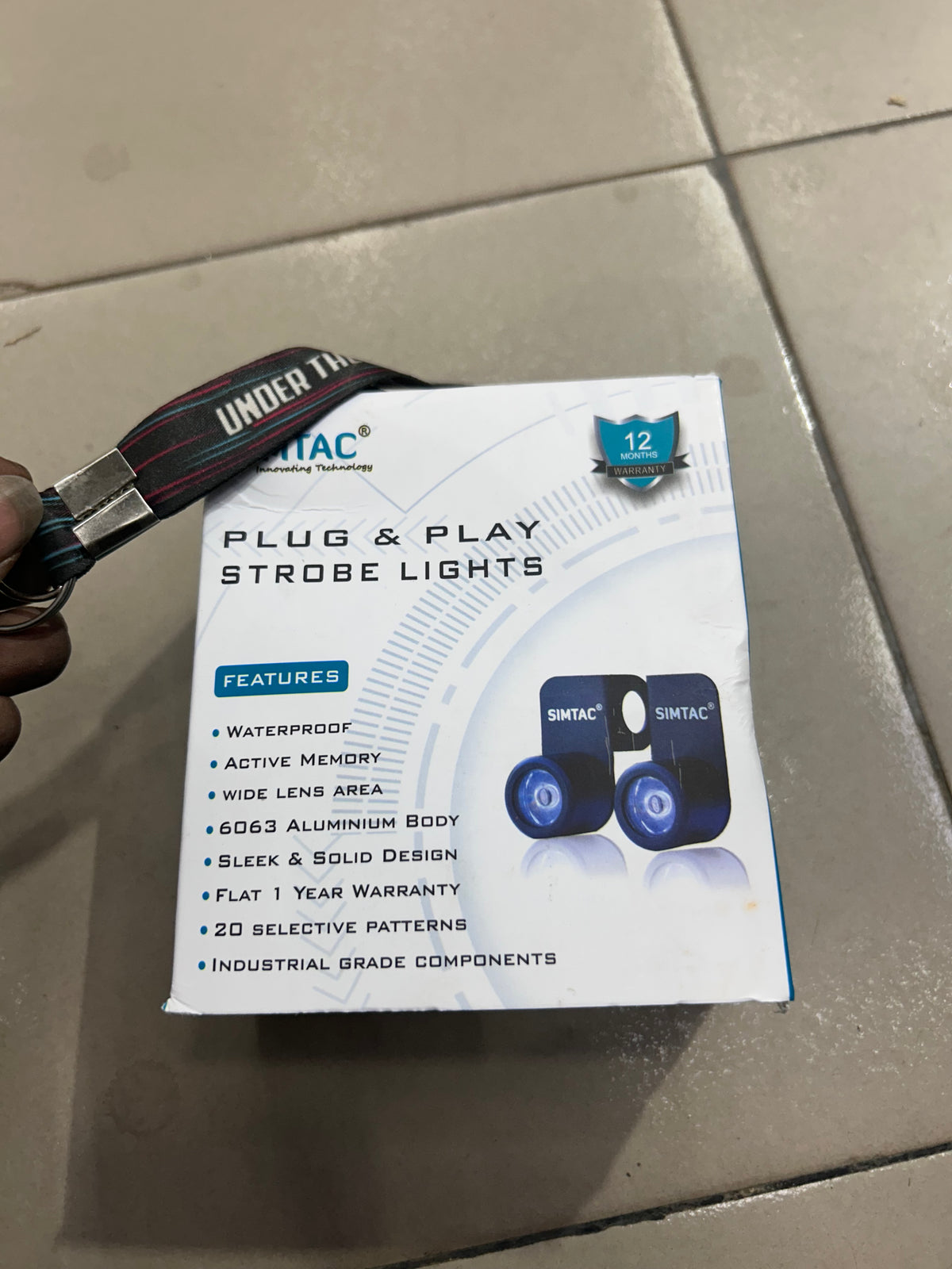 SIMTAC STROBE LIGHTS KIT | FOR BIKES | STB