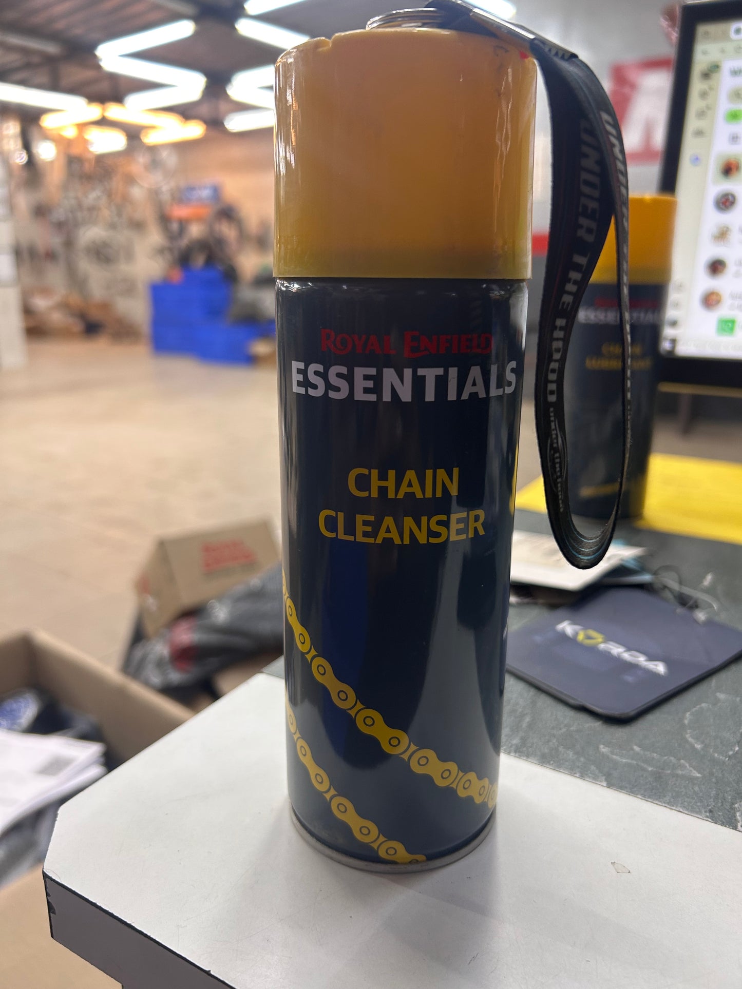Royal Enfield Essentials Chain Lube & Chain Cleaner 500ml – Genuine OEM Chain Care Combo for All Royal Enfield & Other Bikes