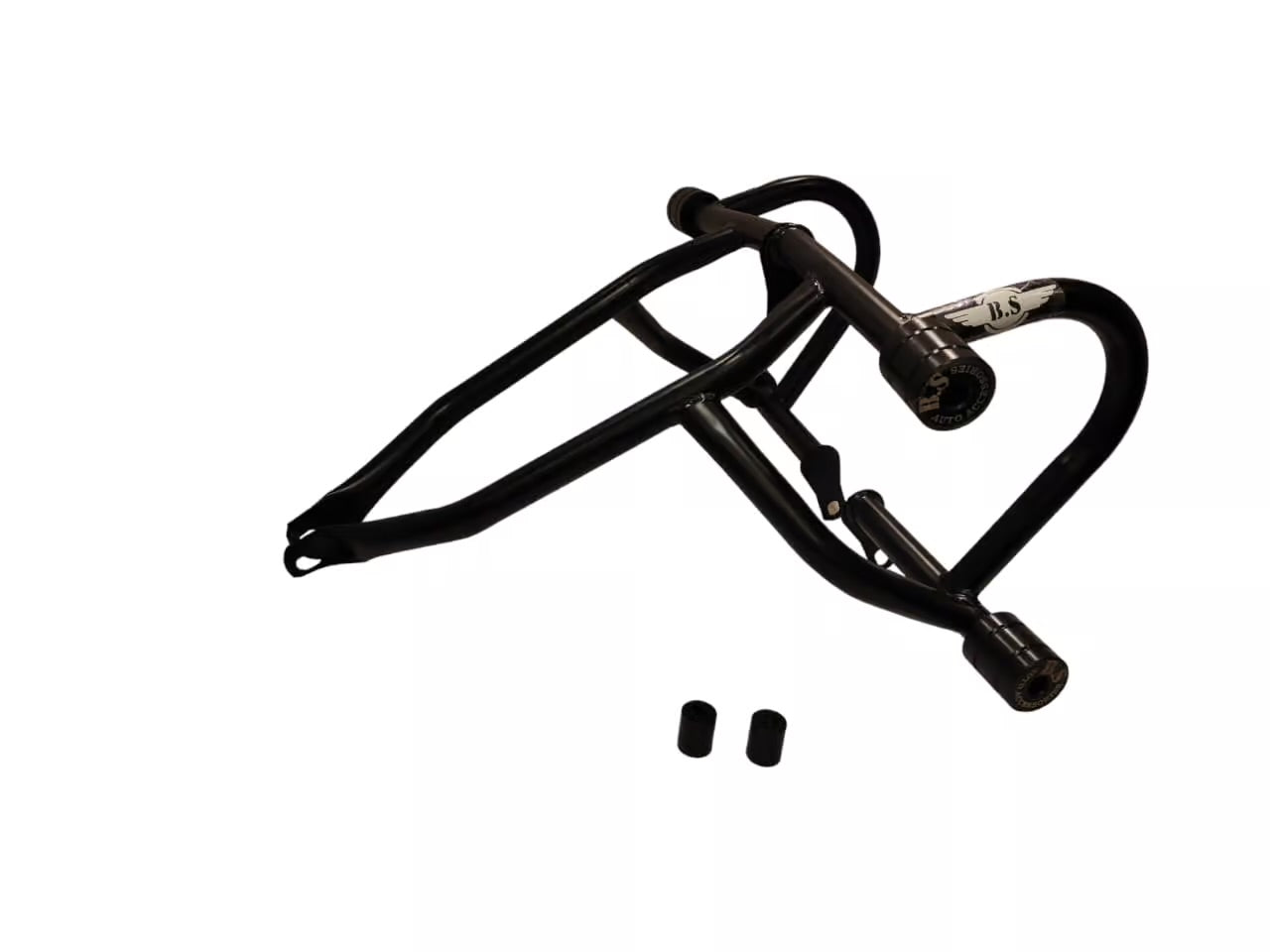 Spider Slider Guard for Royal Enfield Super Meteor 650 | Chrome & Black Finish | BS Auto