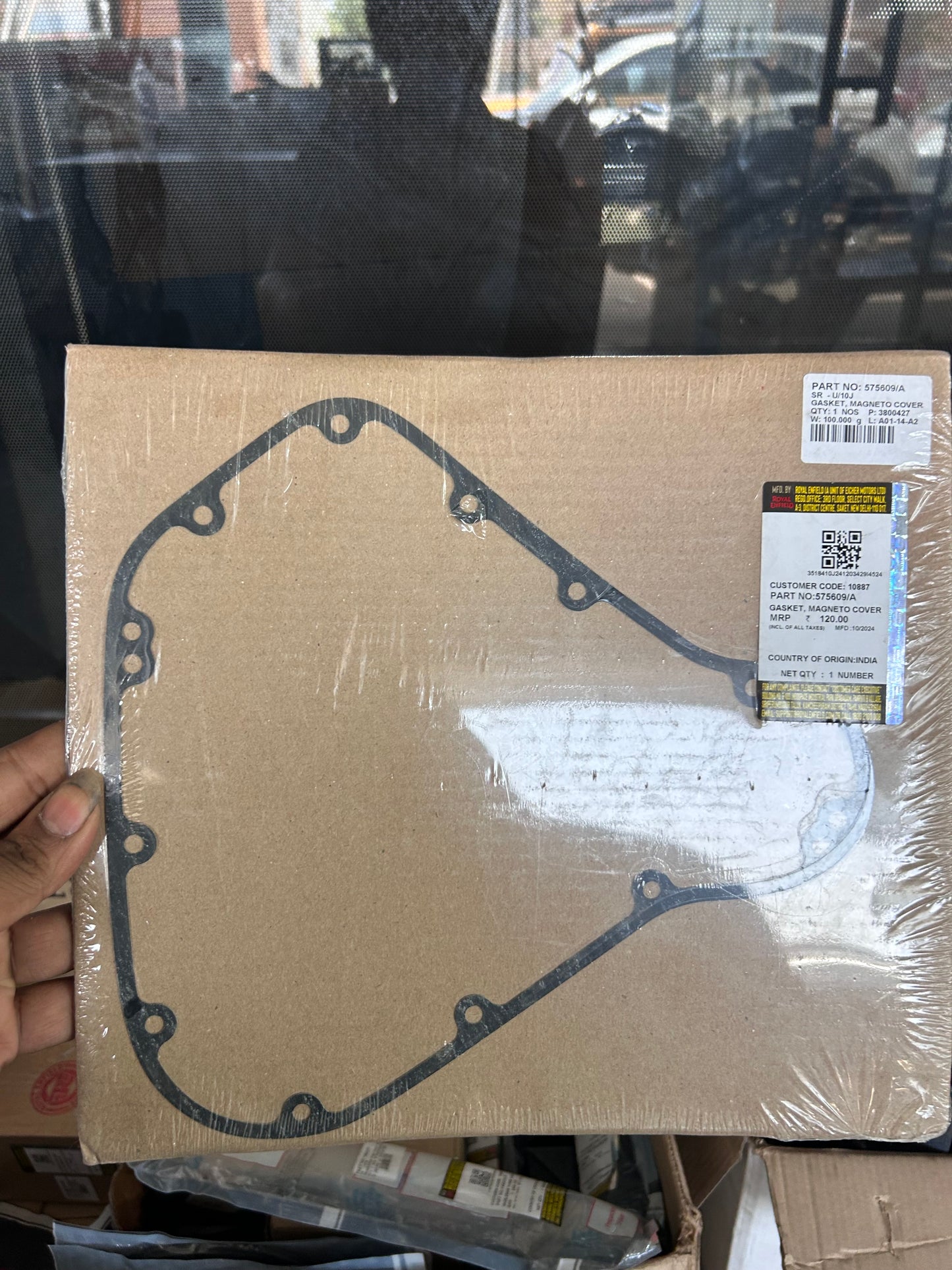 Royal Enfield Magneto Gasket 575609/A for Interceptor GT650 Super Meteor