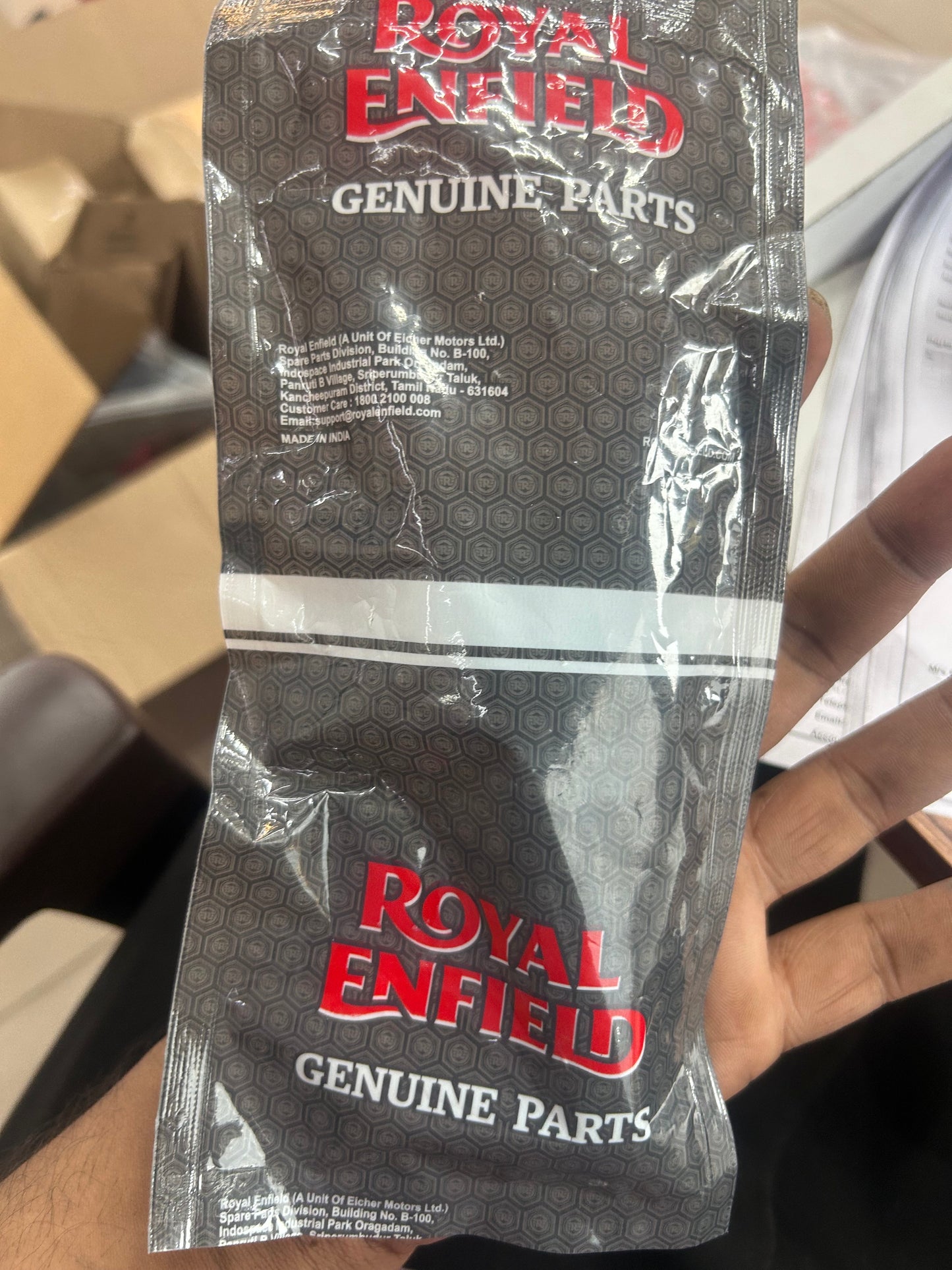 Royal Enfield RAE00249/J – Right-Hand Pillion Foot Peg – Genuine OEM for Hunter 350, Himalayan 411/450, Bear 650