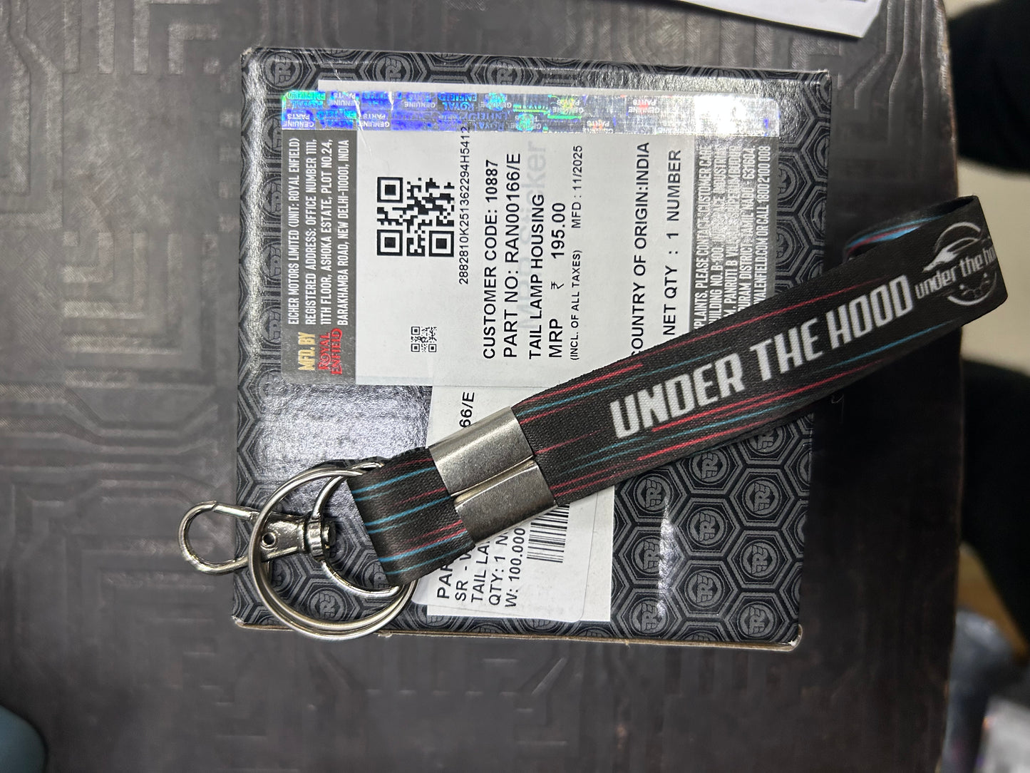 ROYAL ENFIELD RAN00166/B - TAIL LAMP HOUSING HUNTER 350 TAIL LAMP HOUSING