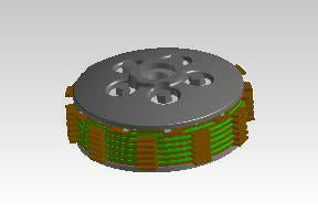 OEM Royal Enfield RLK00088/B Center Clutch Assembly for Meteor 350, Hunter 350, and Classic Reborn 350 – J-Series Engine