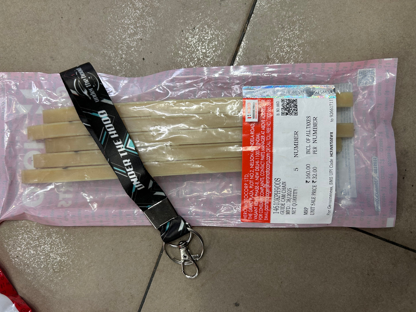 Hero Cam Chain Guide – Part 14610KPH900S (for Glamour, Super Splendor)