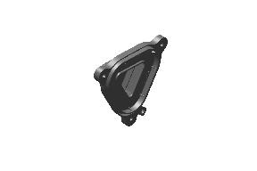 576321/C airbox inlet cover with filter opening Royal Enfield 650 Twins