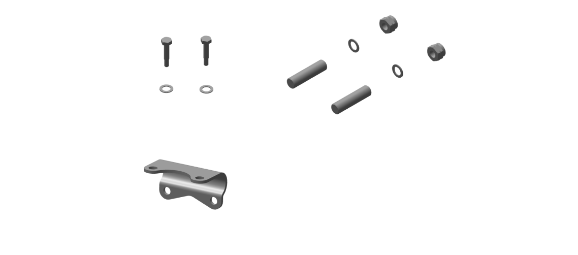 Royal Enfield 888340 Handle Bar Clip Kit for Classic 350 and Bullet 350 UCE