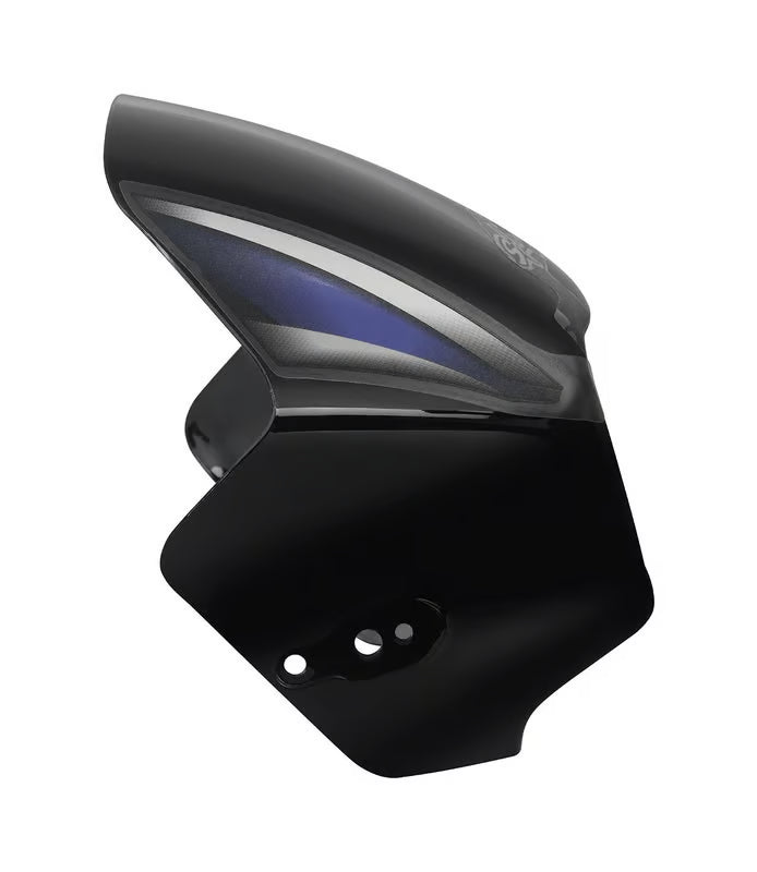 Hero Genuine Front Visor Black Type 1 for Splendor Pro | FR Visor Black NH-1 Type-1 / Headlight Visor / Front Visor Cowl | 83410AADH70ZAS