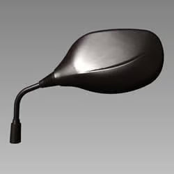 Hero Genuine Left Side Rear View Mirror Black for Pleasure – 88120AALH01ZAS
