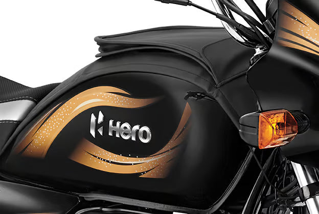 Hero Genuine Tank Cover 99810AAE300S | Fuel Tank Cover with Storage for Splendor Plus