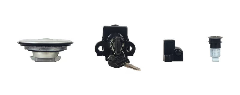 Hero Genuine Ignition Switch Lock Set for Super Splendor | Key Set / Main Lock Assembly with 2 Keys | 35010AAGH20S