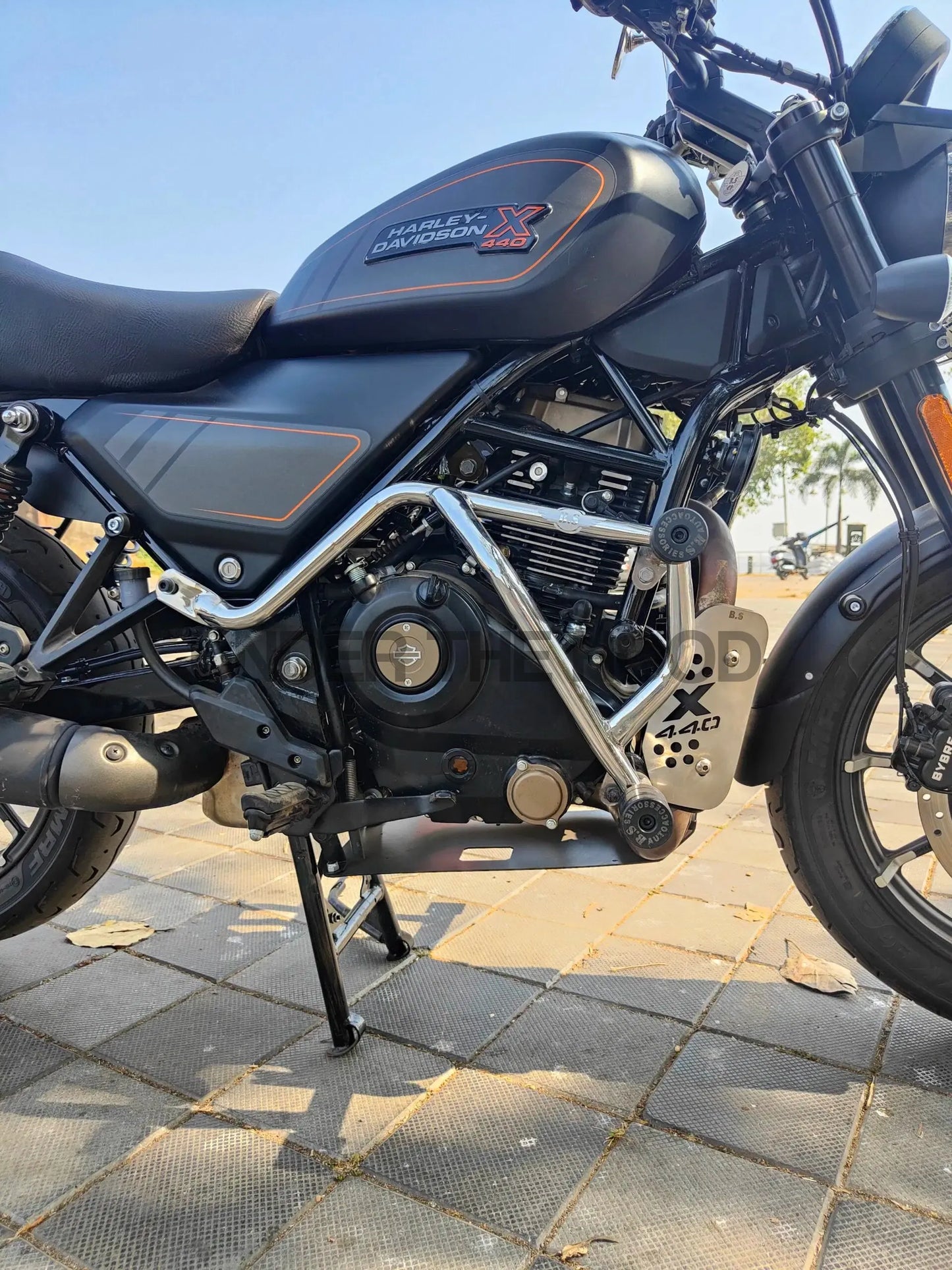 BS Auto Crash Guard for Harley Davidson X440 | Stainless Steel | Rust-Free Protection