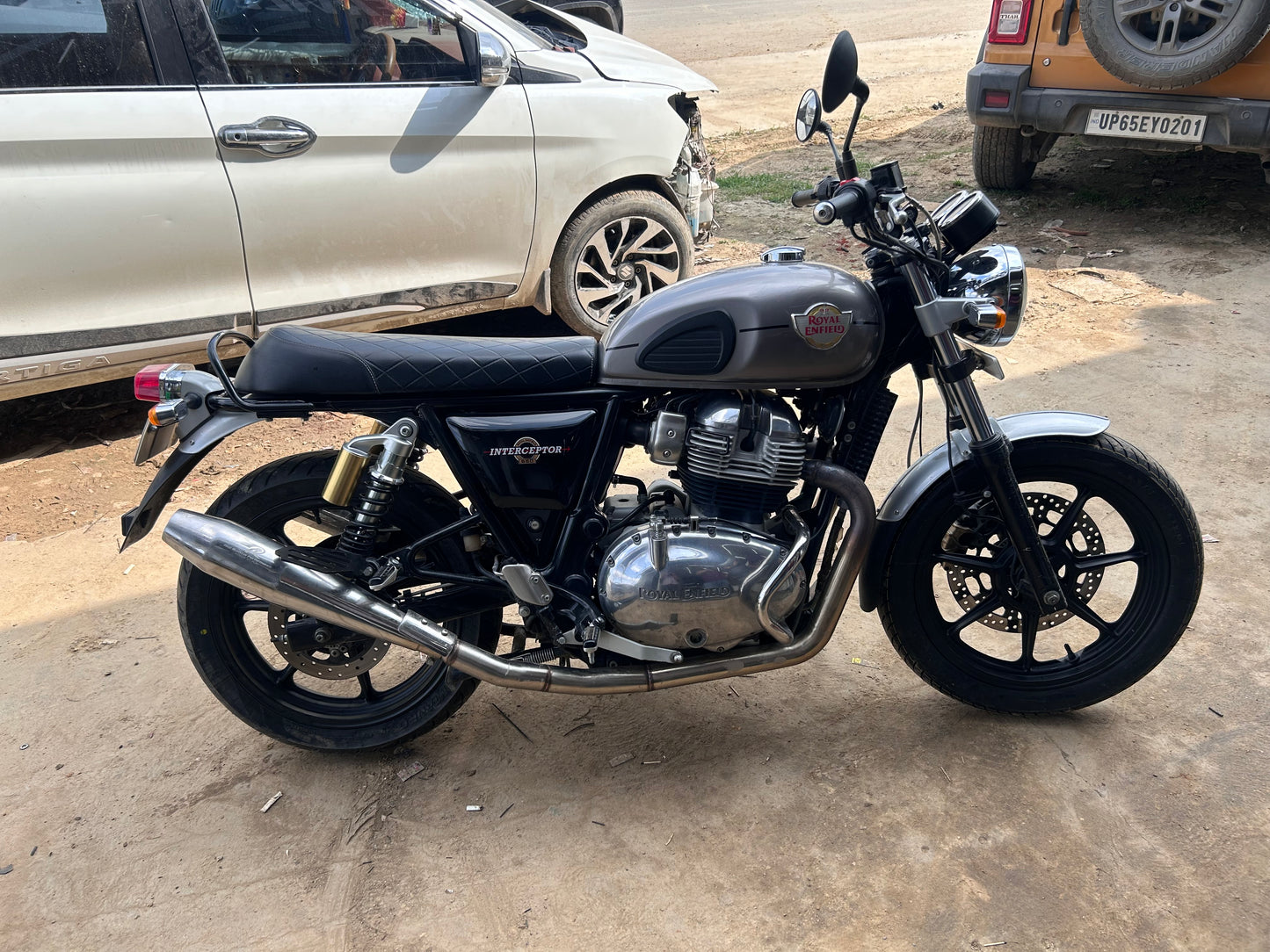 Royal Enfield GT 650 Rear Alloy Wheel 18 Inch Black Tubeless