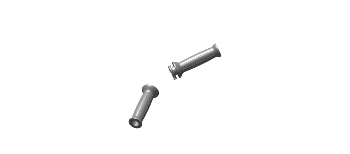 Royal Enfield KAA00075/A Hand Grip Kit for Meteor, Hunter, Reborn & Classic 350