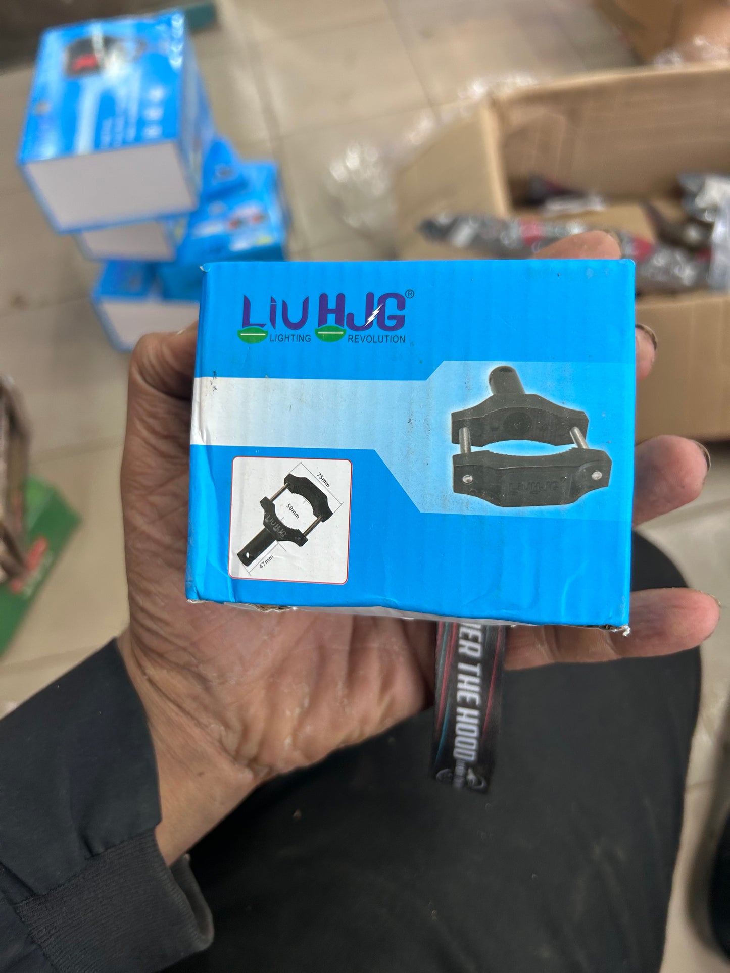 LIU HJG Shocker Mount Clamp (Fog Light / Aux Light Bracket)