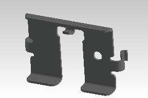Royal Enfield RAB00093/A rear brake caliper wear pad shim