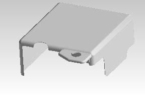 Royal Enfield RAV00010 battery carrier cover — Classic 500 Stealth Black