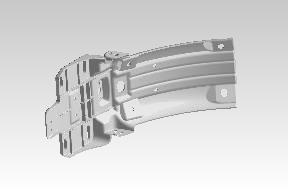 Royal Enfield RAQ00125/C Rear Mudflap for Meteor 350
