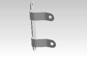 Royal Enfield Super Meteor 650 Number Plate Bracket RAH00063/B | Genuine OEM