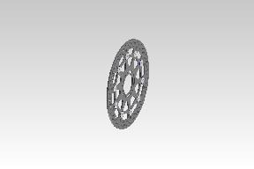 Royal Enfield RAB00076/A – Genuine 320MM Front Brake Disc Plate for Interceptor 650 & Continental GT 650